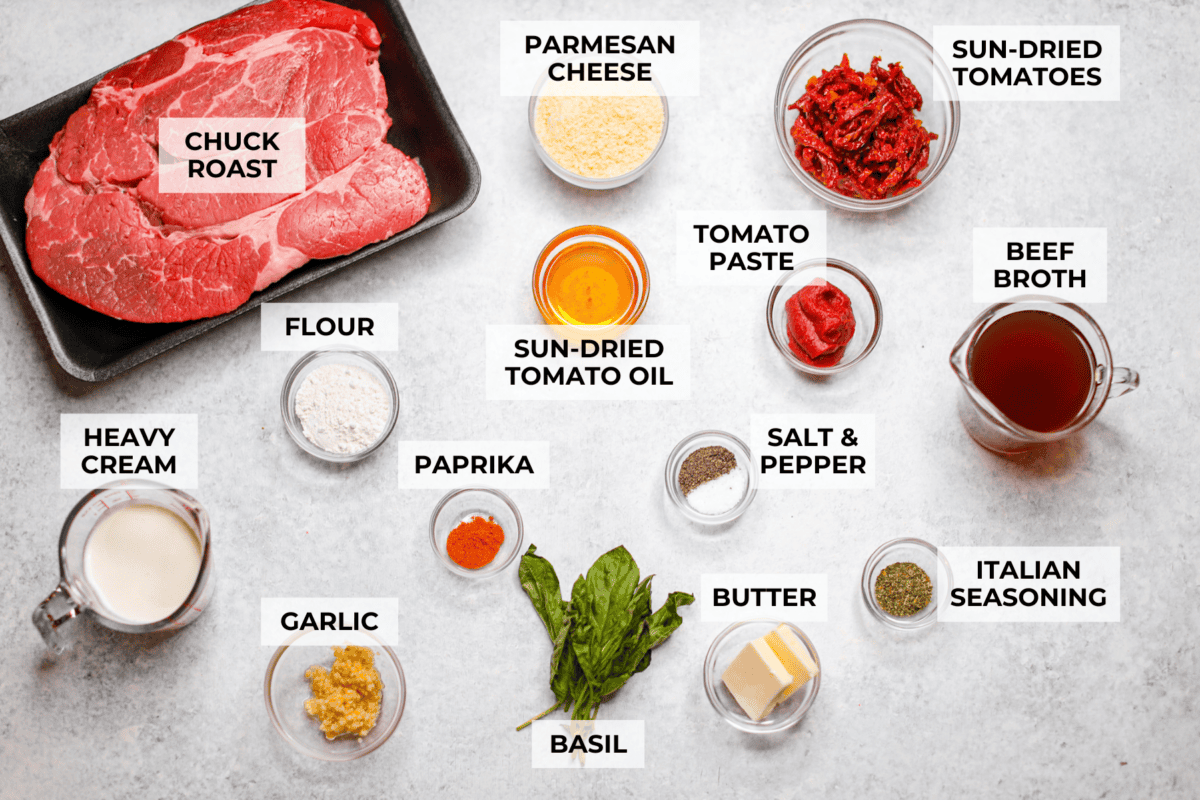 My good friend and coworker works in the pain management space. We worked together for five years and he’s shifted to selling into the pain management space so he really understands these doctors. Here are some recommendations for select health and non-select health insurance types. Overhead shot of labeled Marry Me Pot Roast ingredients.