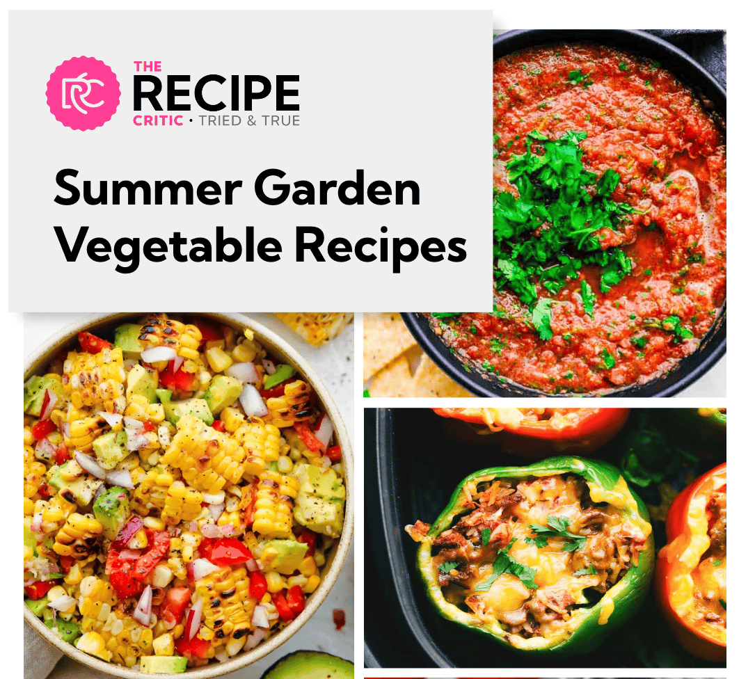 Dinner decisions = exhausting. These free printable recipe ebooks are packed with my go-to recipes — the ones I make on repeat. Quick dinners, seasonal treats, family favorites, even dessert. Just print, save, and use whenever you need ideas fast. Summer Garden Vegetable Recipes